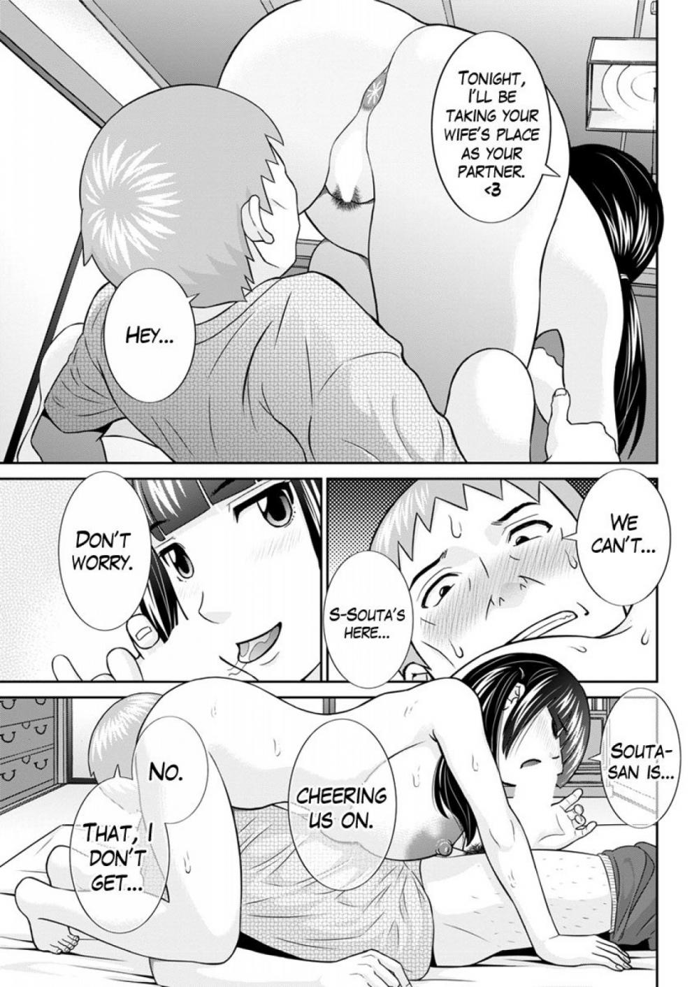 Hentai Manga Comic-Megumi-san is my Son's Girlfriend-Chapter 10-11